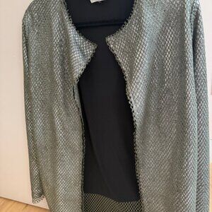 MonzlaPur New York Open Knit Duster / Jacket — Size Small